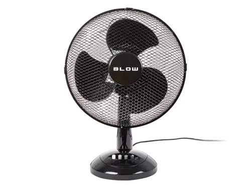 Asztali ventilátor 12"/30cm 40W fekete