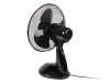 Asztali ventilátor 12"/30cm 40W fekete