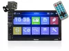 Autórádió BC9000 2DIN 7" RDS USB MicroSD 4x50W tolatókamera