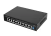 Esperanza switch 10 portos poe 10/100m 96w spotter ens106