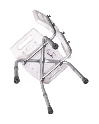 Zuhanyszék háttámlával