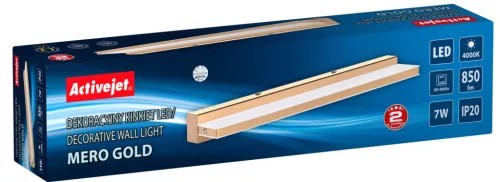 Activejet aje-mero arany LED fali lámpa