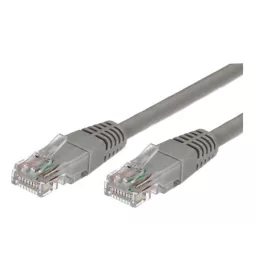   Réz patch kábel Cat.5e RJ45 UTP 2m, szürke, 10 db-os csomag