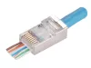 Átvezető RJ45 STP Cat.5e dugó (100 darabos csomag)