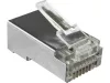 Átvezető RJ45 STP Cat.5e dugó (100 darabos csomag)