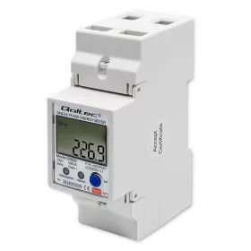   Egyfázisú elektronikus fogyasztásmérő | DIN sínre szerelhető fogyasztásmérő | 230 V | LCD | Wi-Fi