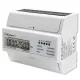 Háromfázisú, kétirányú elektronikus mérő | DIN sínre szerelhető fogyasztásmérő | 400V | 100A | LCD | 4p