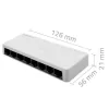 Hálózati switch 8 x RJ45 port | 100Mbps | gyors ethernet | lan