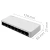 Hálózati switch 8 x RJ45 port | 100Mbps | gyors ethernet | lan