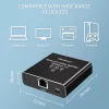 Elosztó ethernet elosztó mini kapcsoló 1x3 rj45 | 1000mb/s | usb-c | alumínium