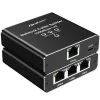 Elosztó ethernet elosztó mini kapcsoló 1x3 rj45 | 1000mb/s | usb-c | alumínium