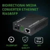 Kétirányú ethernet kapcsoló médiakonverter 1x RJ45 1x SFP | 1000mb/s | 5v