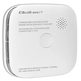   Füstérzékelő elemmel | Tuya | Wi-Fi | 85dB riasztó | LED