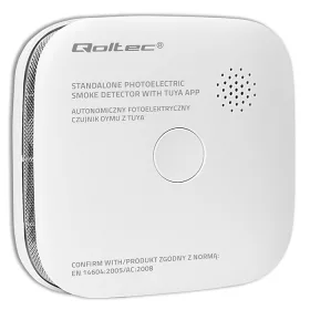   Füstérzékelő elemmel | Tuya | Wi-Fi | 85dB riasztó | LED
