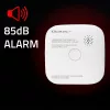 Füstérzékelő elemmel | Tuya | Wi-Fi | 85dB riasztó | LED