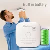 Vezeték nélküli füstérzékelő elemmel | 85dB riasztó | LED