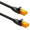 UTP patch kábel | cat.6 | 2 x RJ-45 | nagy sebességű 1gb/s | aranyozott érintkezők | 30m | fekete