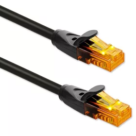   UTP patch kábel | cat.6 | 2 x RJ-45 | nagy sebességű 1gb/s | aranyozott érintkezők | 30m | fekete