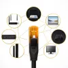 UTP patch kábel | cat.6 | 2 x RJ-45 | nagy sebességű 1gb/s | aranyozott érintkezők | 30m | fekete
