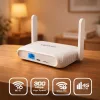 Otthoni és utazó router 4g lte wifi 6 | AX300 | 2.4ghz | dupla antenna | USB-C | micro SIM