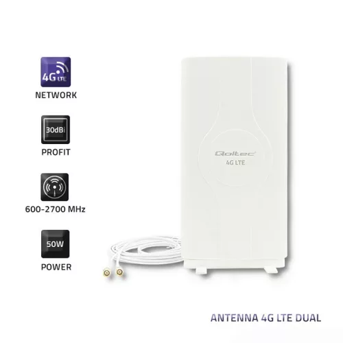 4G LTE antenna mindenirányú | 2xSMA | 30dbi | belső