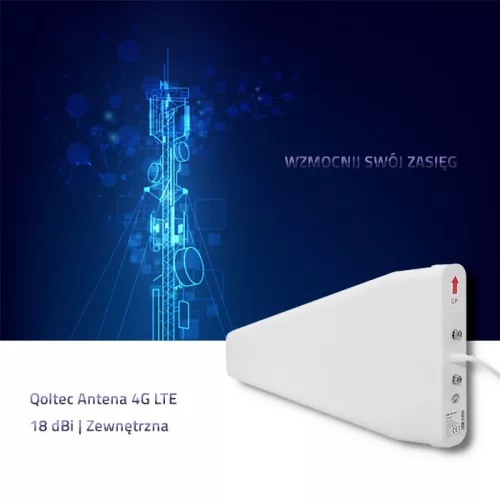 Qoltec 4g lte antenna | 18dbi | külső