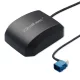 Mobil GPS Glonass Antenna Mágneses Talppal | Mindenirányú | 28dbi | 50w | Fakra