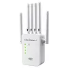 Wi-Fi jelerősítő | jelerősítő | hozzáférési pont | 300mb/s | 6 antenna | 2xrj45