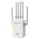 Wi-Fi jelerősítő | jelerősítő | hozzáférési pont | 300mb/s | 6 antenna | 2xrj45
