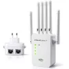Wi-Fi jelerősítő | jelerősítő | hozzáférési pont | 300mb/s | 6 antenna | 2xrj45