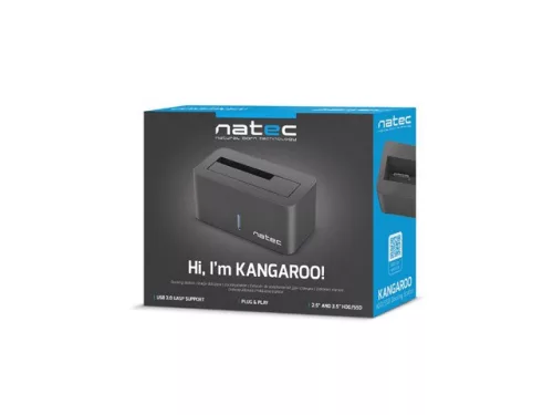 Kangaroo SATA 2.5''+3.5'' USB 3.0 HDD dokkolóállomás + tápegység