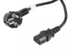 Tápkábel CEE 7/7 - IEC 320 C13 VDE 10m fekete