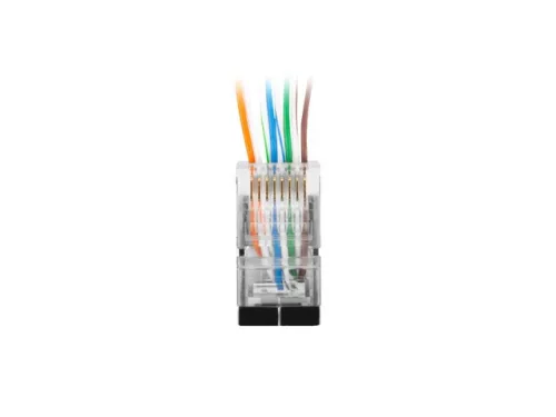 Lanberg áteresztő hálózati csatlakozó RJ45 (8p8c) cat.5e FTP 100 db pls-5000ez