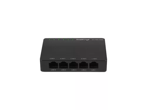 5x 1gb/s gigabites 12v-os ethernet dsp2-1005-12v kapcsoló