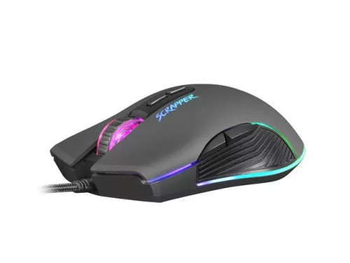 Scrapper egér 6400 dpi rgb