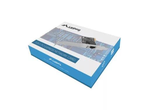 PCI-E hálózati kártya 1x RJ45 1GB RTL8111C alacsony profilú nyomkövető