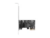 PCI-E hálózati kártya 1x RJ45 1GB RTL8111C alacsony profilú nyomkövető