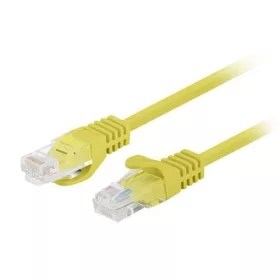  Patchcord Cat.5e UTP 3m sárga Fluke Passed Lanberg 10 db-os csomag