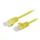 Patchcord Cat.5e UTP 3m sárga Fluke Passed Lanberg 10 db-os csomag