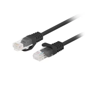   Patchcord Cat.6 UTP 1,5m fekete Fluke Passed Lanberg 10 db-os csomag