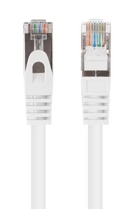 Patchcord Cat.6 UTP 3m fehér Fluke Passed Lanberg 10 db-os csomag