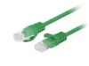 Patchcord Cat.6 UTP 3m zöld Fluke Passed Lanberg 10 db-os csomag