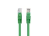 Patchcord Cat.6 UTP 3m zöld Fluke Passed Lanberg 10 db-os csomag