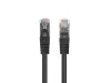 Patchcord Cat.6 FTP 1,5m 10 db-os csomag Fluke szabványnak megfelelő, fekete