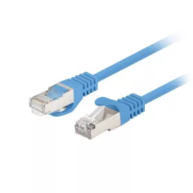 Patchcord Cat.6 FTP 1m 10 db-os csomag Fluke Passed kék