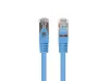 Patchcord Cat.6 FTP 1m 10 db-os csomag Fluke Passed kék