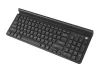 Felimare us bluetooth + 2.4ghz vékony billentyűzet, telefon/tablet tartó, fekete