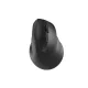 Crake 2 vezeték nélküli függőleges egér 2400 dpi bluetooth 5.2 + 2.4ghz fekete