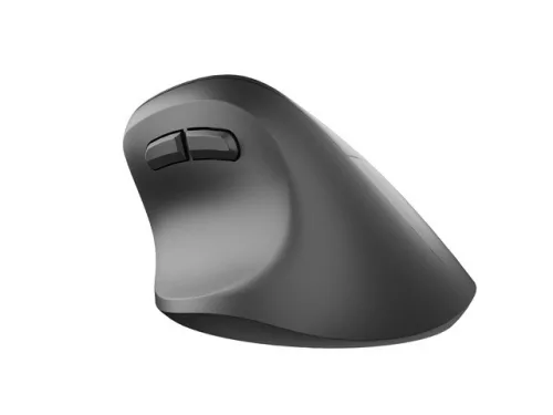 Crake 2 vezeték nélküli függőleges egér 2400 dpi bluetooth 5.2 + 2.4ghz fekete
