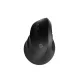 Crake 2 vezeték nélküli függőleges egér 2400 dpi Bluetooth 5.2 + 2.4 GHz balkezes fekete